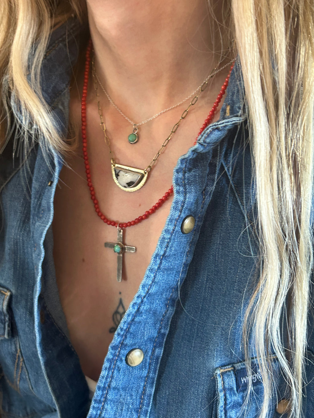 Midnight Moon Necklace