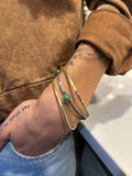 Turquoise Stacking Bangles.